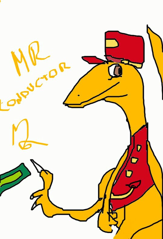 mr conductor by SarahTheFox97 on DeviantArt