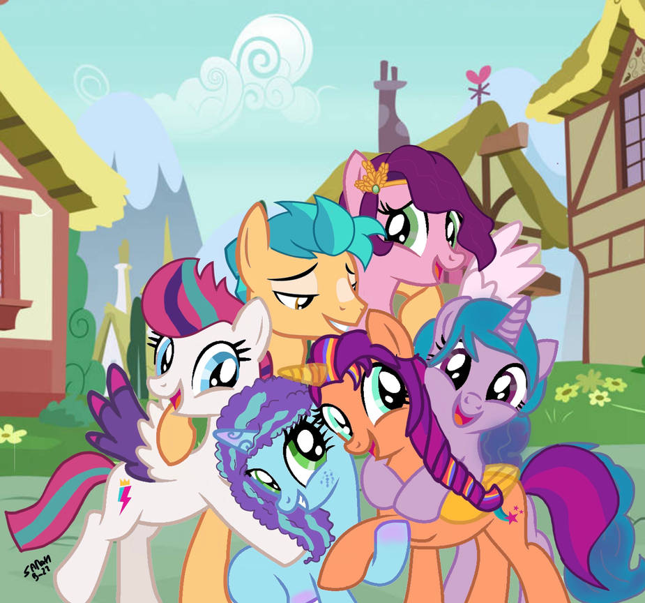 Mlp G5 1st Anniversary by SarahTheFox97 on DeviantArt