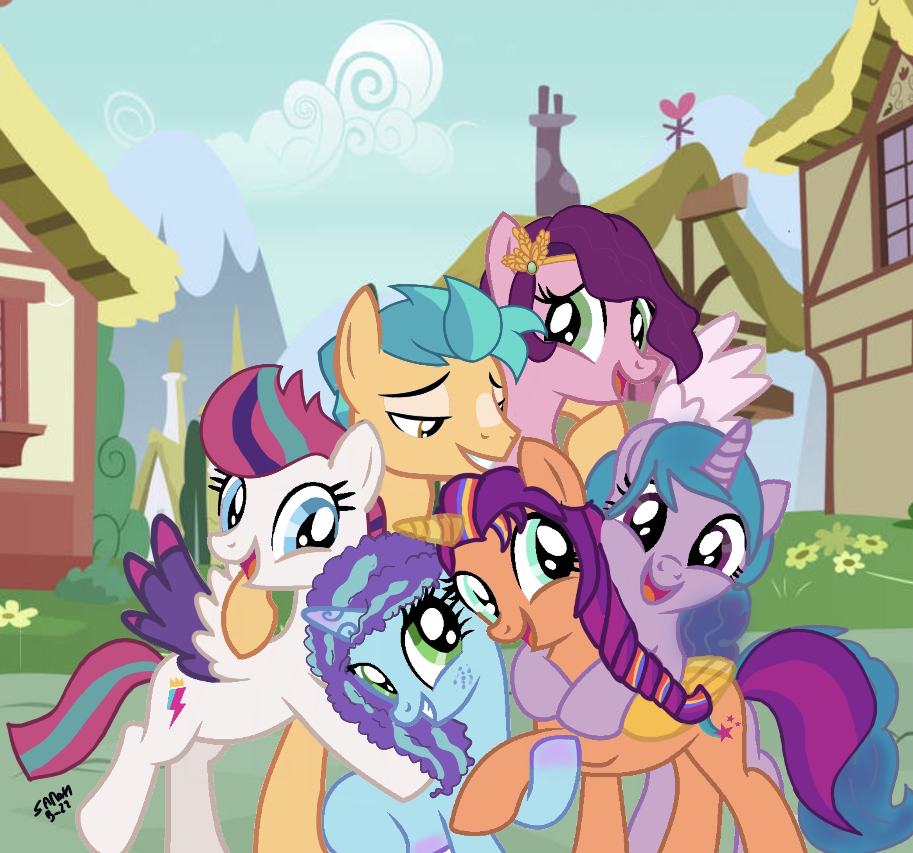 Mlp G5 1st Anniversary by SarahTheFox97 on DeviantArt Mlp G5 1st Anniversary by SarahTheFox97 on DeviantArt