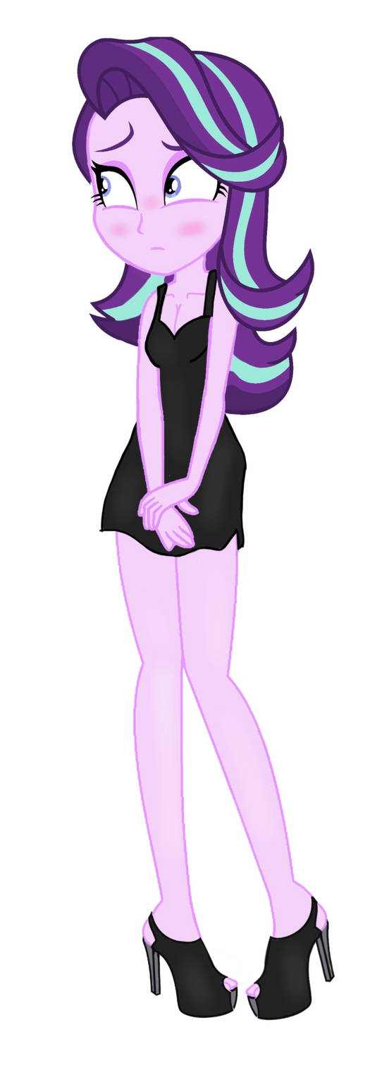 Starlight glimmer in a black dress (vector ) by SarahTheFox97 on DeviantArt