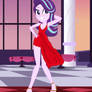 Starlight glimmer in a red dress 