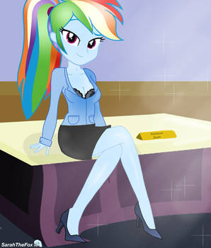 Sexy business dash (Equestria girl)