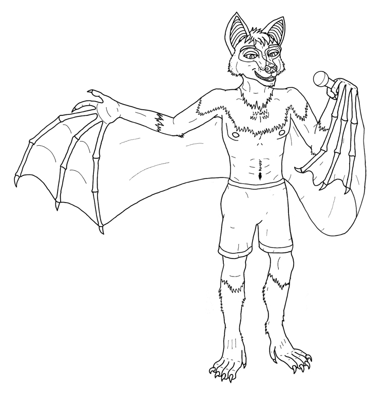 Foxbat lineart