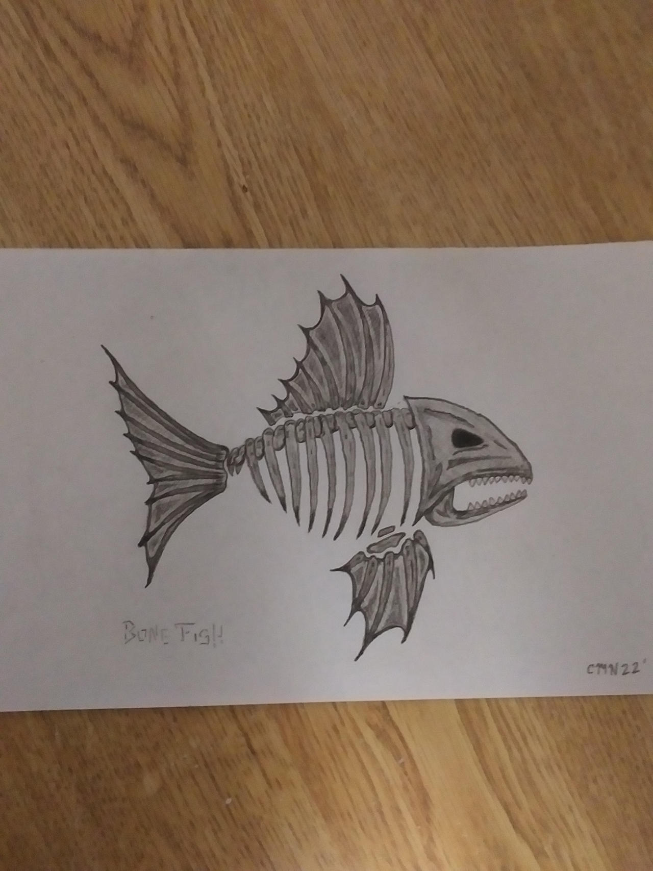 Bone fish by chrisnick1975 on DeviantArt