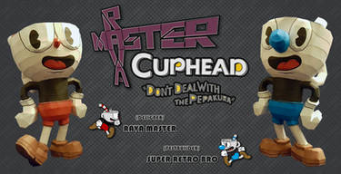 Cuphead and Mugman - Papercraft (DOWNLOAD)