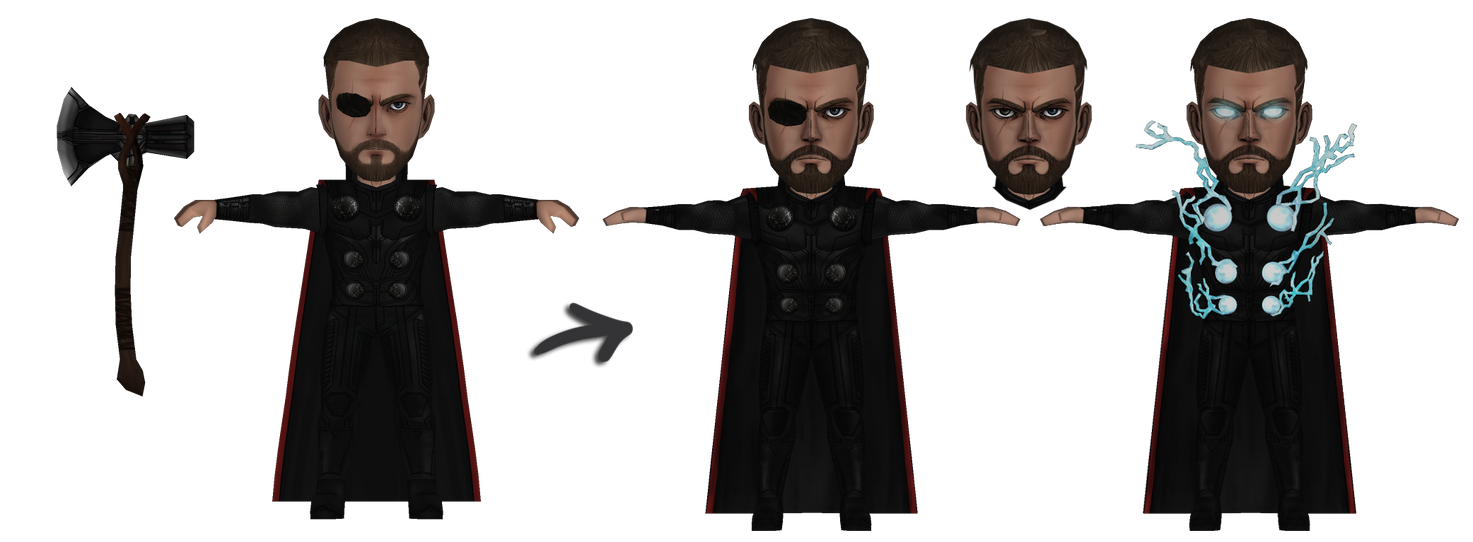 Avengers: Infinity War (Papercraft Project) by RavaMaster on DeviantArt