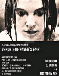Raven's Fair Poster Design Two.