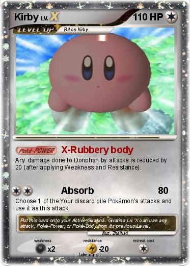 kirby pokemon card Pokemon Star Kirby 2222222222222