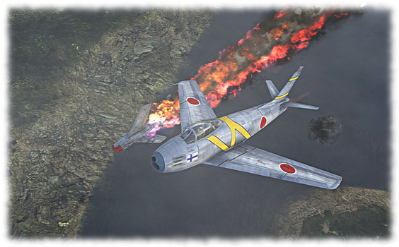 Japanese F-86 F-30 Sabre fun - War Thunder