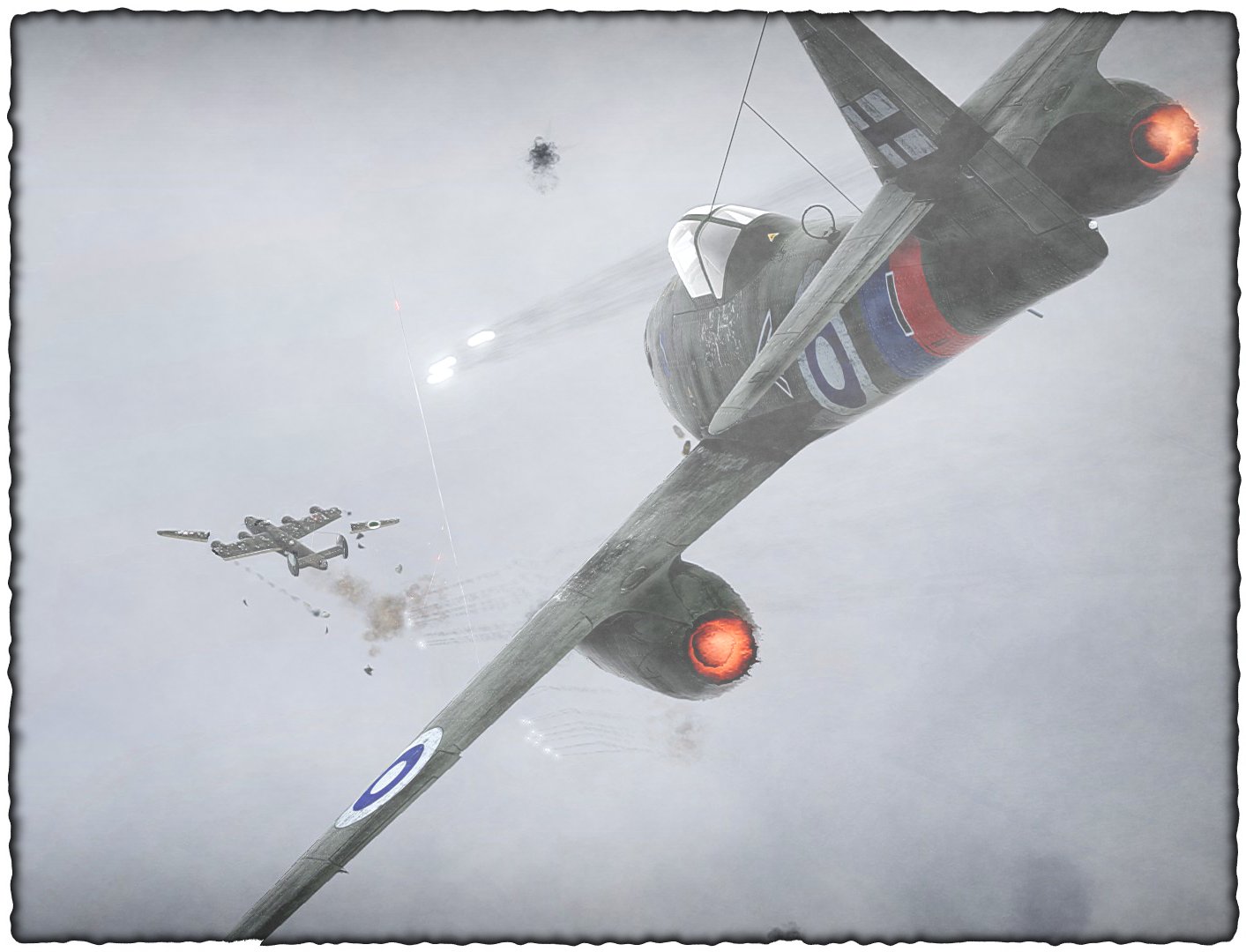 Liberator liberated by a Me 262 - War Thunder