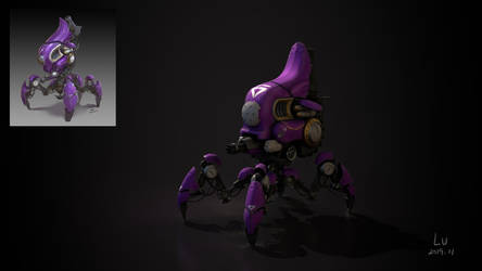 3D Mech (game ready asset)