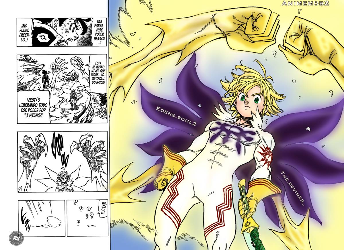 Demon King Meliodas Anime Vs Manga Comparison : r/NanatsunoTaizai