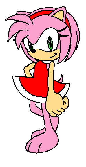 Amy Rose Barefeet and Gloveless by MilesSebasPrower on DeviantArt
