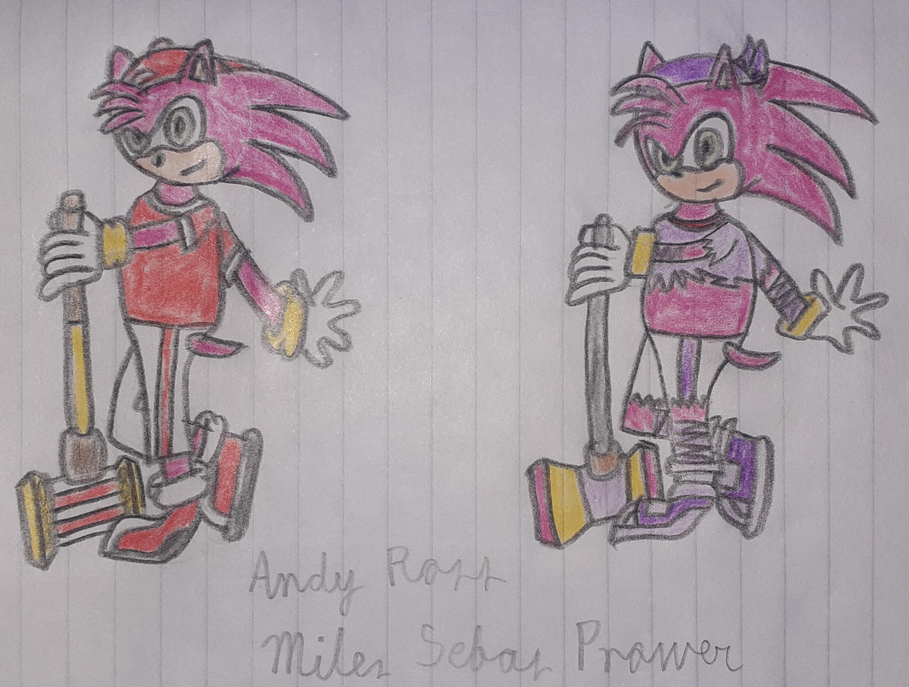 Andy Ross (My design) by MilesSebasPrower on DeviantArt