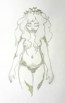 Gaia {Earth Elemental Spirit Plus Size}