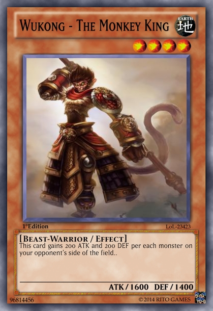 monkey yugioh cards Acrobat DCR-003 Yu-Gi-Oh! Card 0 While a face Monkey Madness - YGOPRODeck