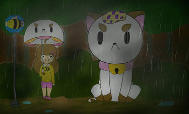 Bee and Puppy cat X Totoro