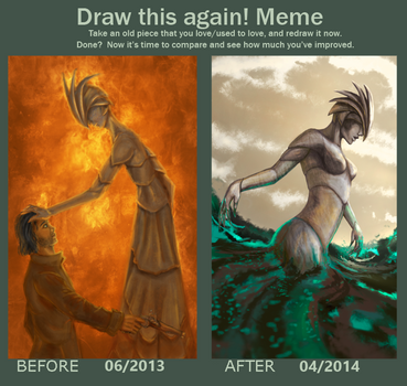 Meme  Before And After: A dream