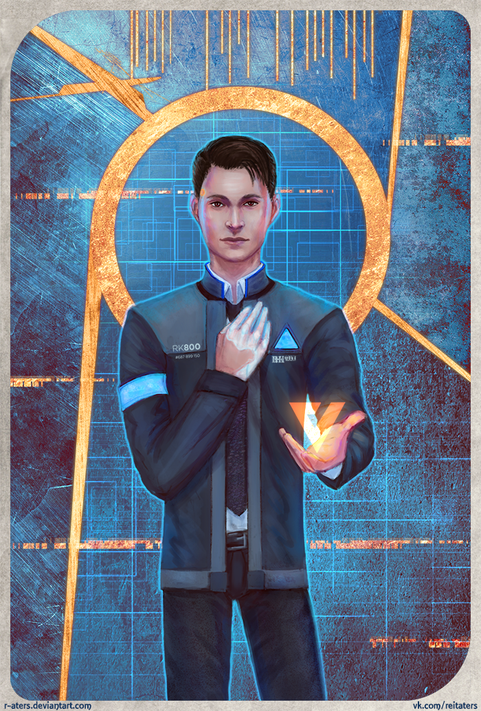 DBH: Connor by R-Aters on DeviantArt