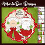 Mrs and Mr Santa Claus Card Making Kit