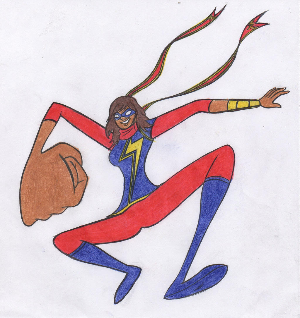 MS. MARVEL by Artie-stico17 on DeviantArt