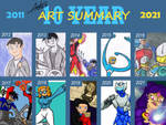 10 Year Art Summary by Artie-stico17