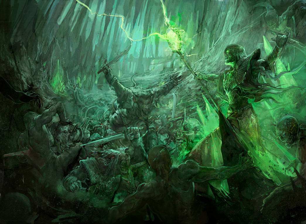 Nagash Ritual Warhammer: NAGASH DER UNBEUGSAME by faroldjo on DeviantArt