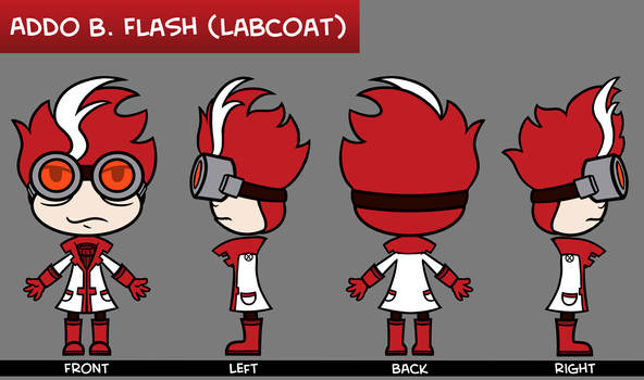 Addo B. Flash Labcoat Character Sheet