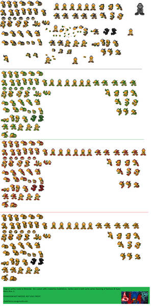 Koopa Bros. Sprite Sheet