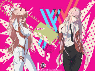 Zero Two by NeroExPro on DeviantArt  Darling in the franxx, Zero two,  Manga anime girl