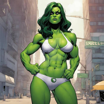 Sexy She Hulk Bikini