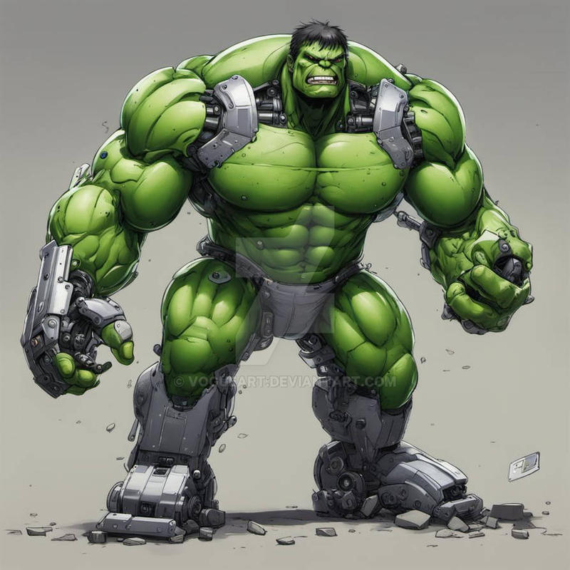 Hulk Blockbot Hulk Robotic by VogueArt on DeviantArt
