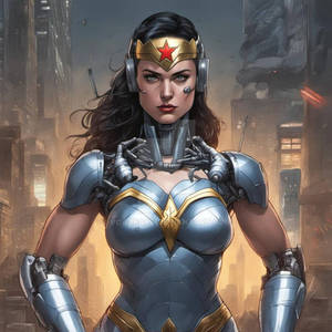 Wonderwoman - Cyborg - Robotic