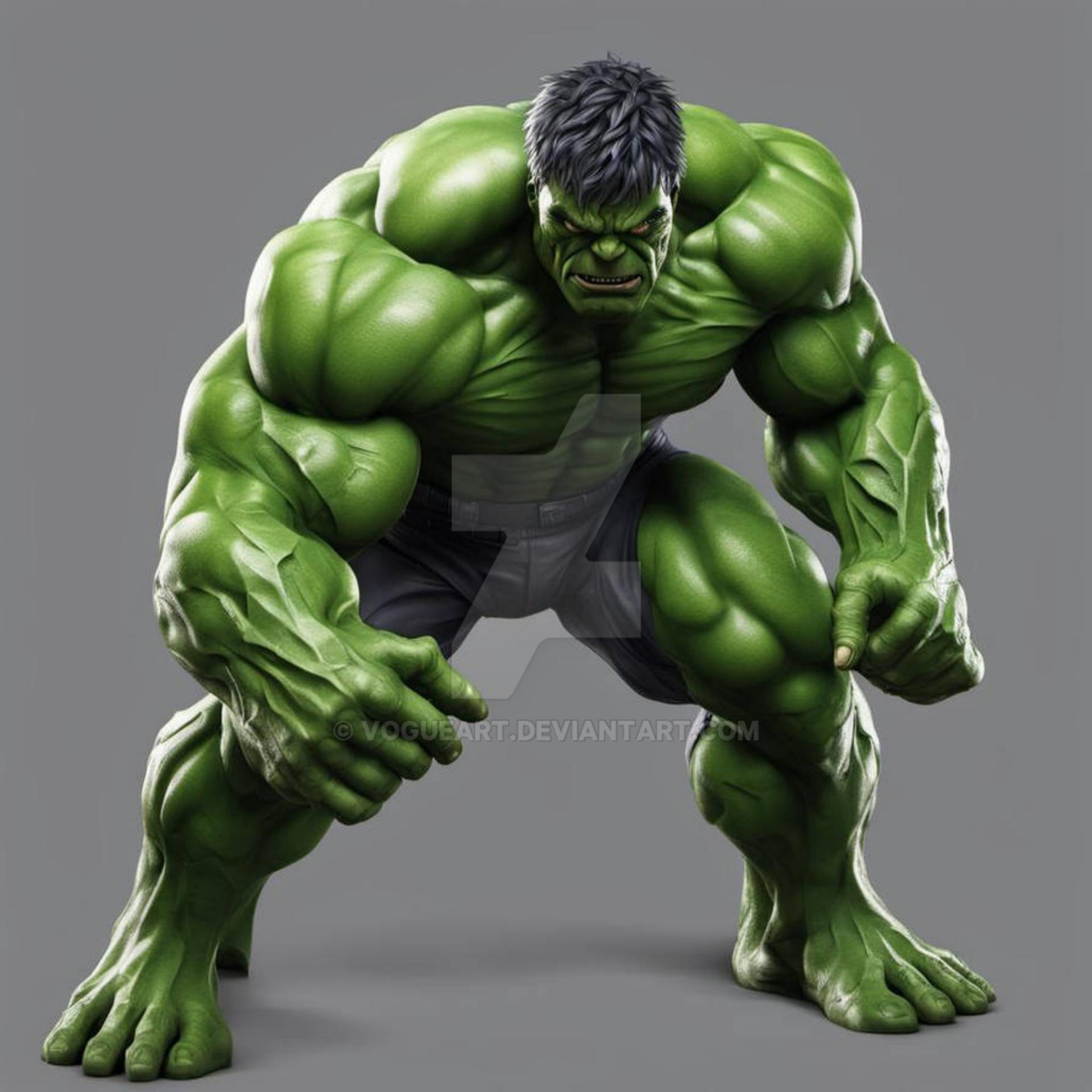 Incredible Muscles - Incredible Hulk by VogueArt on DeviantArt
