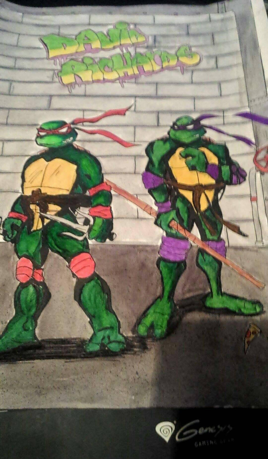 tmnt scene by obbesedeadpool on DeviantArt