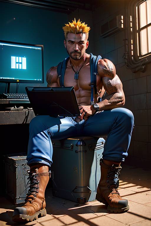 Handsome Hacker by EdwardRayner on DeviantArt