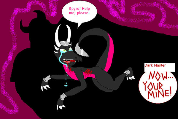 Cynder in trouble