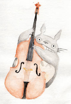 Totoro and Double Bass