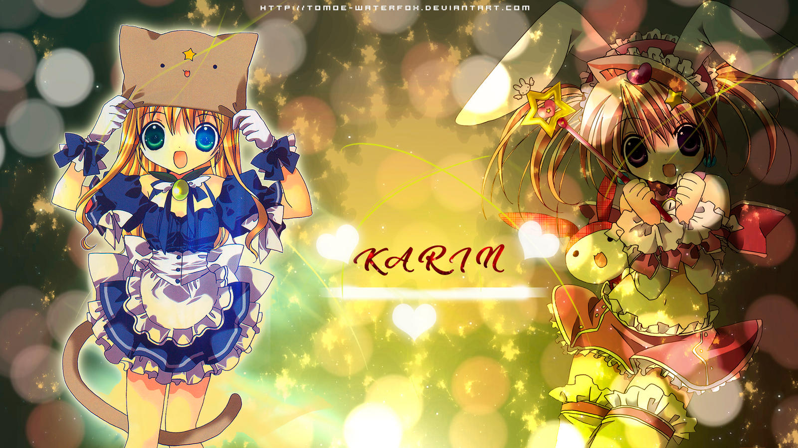 Karin Wallpaper (Kamichama Karin Chu) by Tomoe-Waterfox on DeviantArt