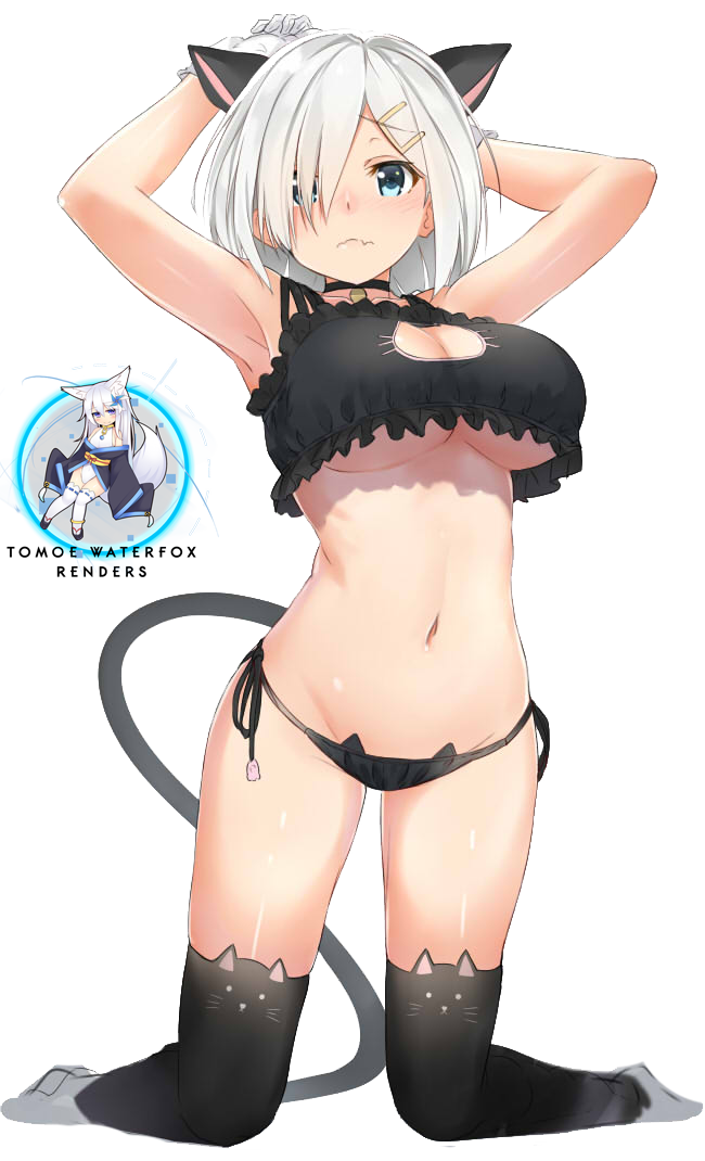 Hamakaze Kantai collection render