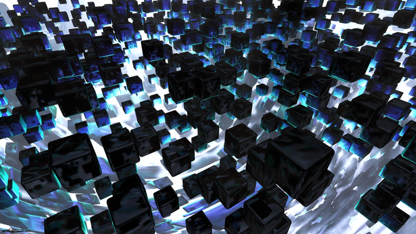 Blue Cubes