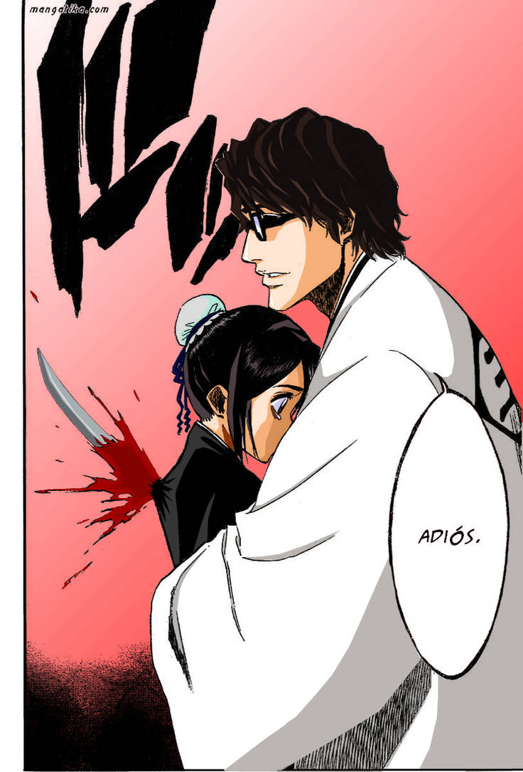 Aizen y Hinamori by Kaze11 on DeviantArt