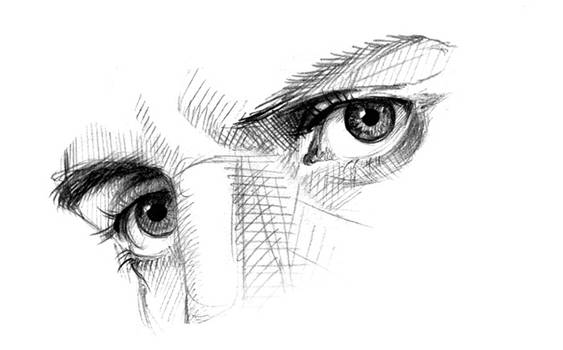 Fassy's eyes.