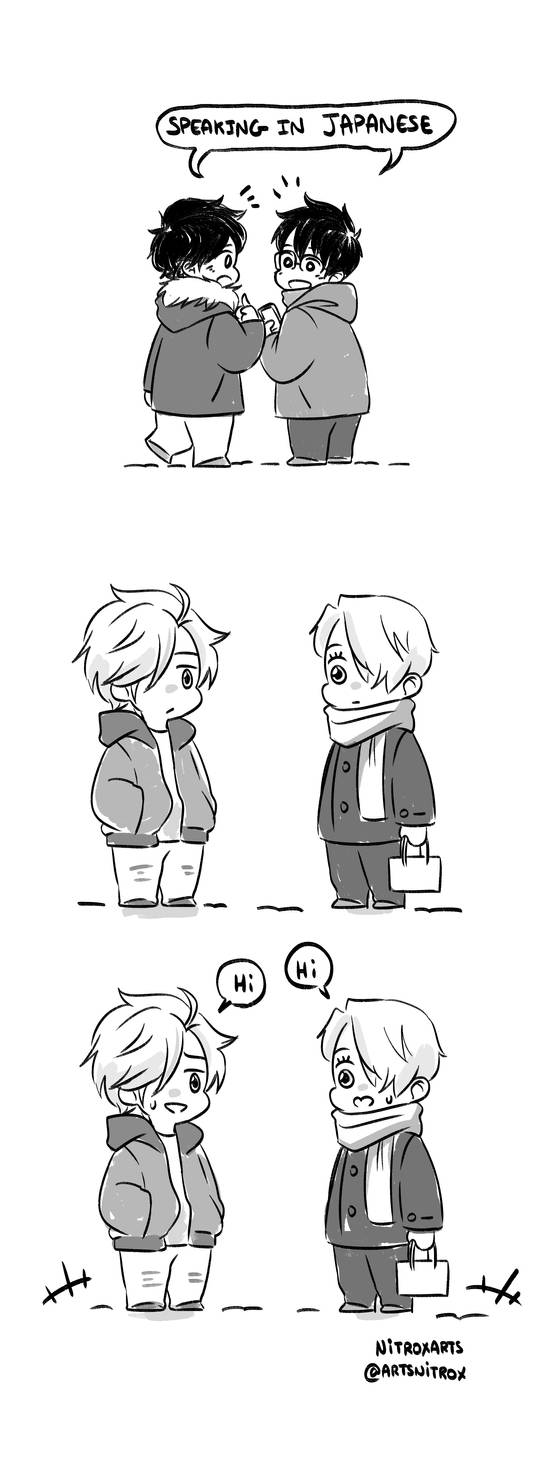 Crossover Yuri On Ice Banana Fish By Nitroxarts On Deviantart Crossover Yuri On Ice Banana Fish By Nitroxarts On Deviantart