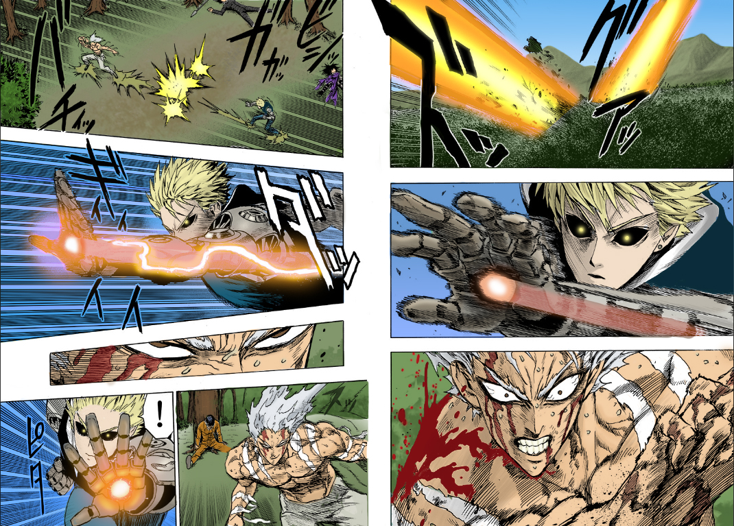 One Punch Man Volume 1 Chapter 1 coloring preview by Animenegro on  DeviantArt