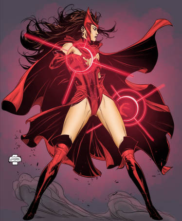Scarlet Witch by OddVisuals on DeviantArt