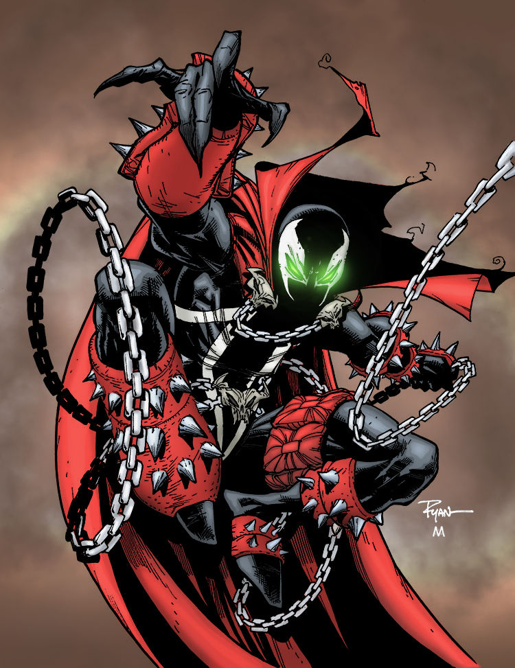 Spawn by Ryan Ottley (colors by me) by MatheusCFoliveira on DeviantArt