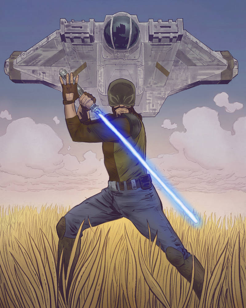 Jarrus Ransom Kanan Jarrus by Michael Walsh by MatheusCFoliveira on DeviantArt