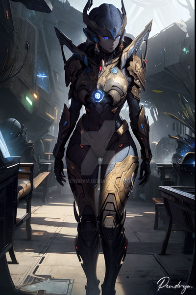 Female Alien Character by pendrym on DeviantArt