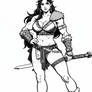Barbarian girl